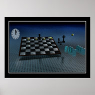 The Chess Game Print