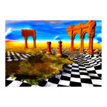 The Chess World Poster