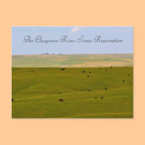 The Cheyenne River Sioux Reservation postcards