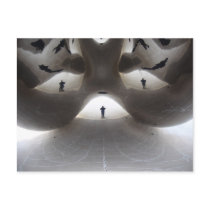 The Chicago Bean postcards