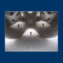 The Chicago Bean postcards