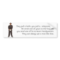 The Chicago Way Bumper Stickers