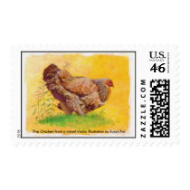 The Chicken stamps