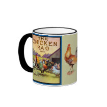 The Chicken Rag mugs