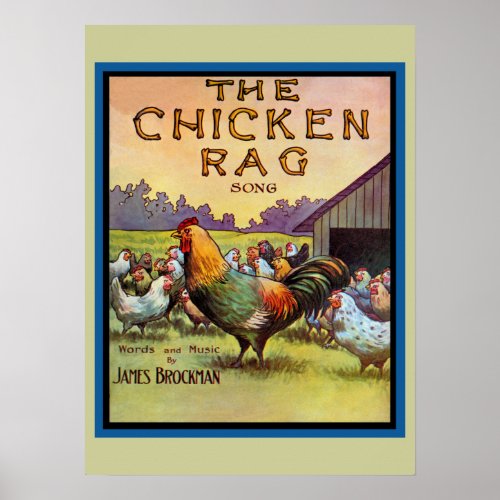 The Chicken Rag print