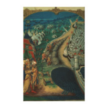 The Chief Advisor to Mohammed II Stretched Canvas Print