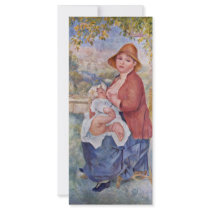 The Child At The Breast (Maternity), Customized Rack Card