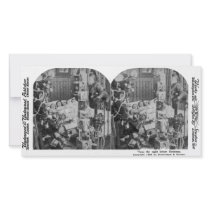 The Children were Nestled All Snug in their Bed Customized Photo Card
