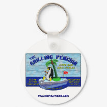 The Chilling Penguin Keychain