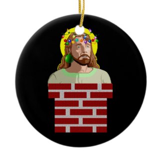 The Chimney Jesus Christmas Ornament