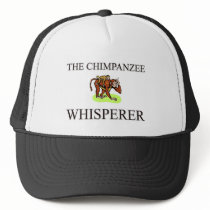 The Chimpanzee Whisperer hats by AnimalShirts The Chimpanzee Whisperer hats