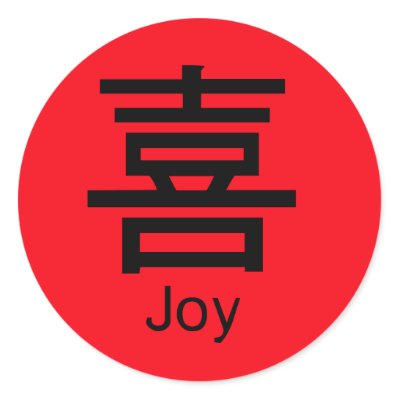 Chinese Character Joy