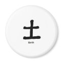 The Chinese Character for the element Earth magnets