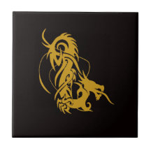The Chinese year of the dragon 2012 Ceramic Tile