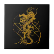 The Chinese year of the dragon 2012 Tiles