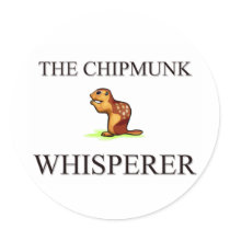 The Chipmunk Whisperer Sticker