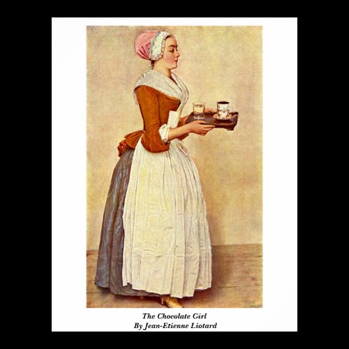 The Chocolate Girl By Jean-Etienne Liotard Print