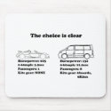 the choice is clear mousepads by marshall10488 the choice is clear mousepads