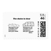 the choice is clear postage