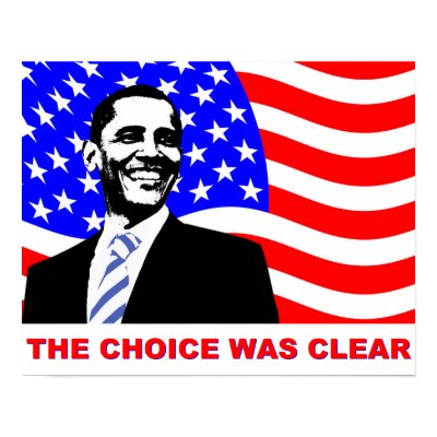 The choice was clear poster by OvalOfficeProducts