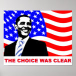 The choice was clear poster