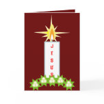 The Christ Candle-Customize cards
