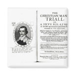 The Christian Man's Trial' by John Lilburne Refrigerator Magnet