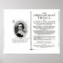 The Christian Man's Trial' by John Lilburne Posters