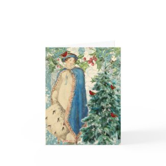 The Christmas Birds Garden card