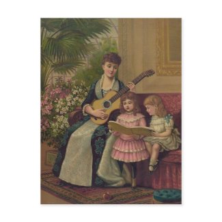 The Christmas Carol postcard