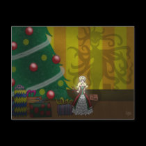 The Christmas Gift postcards