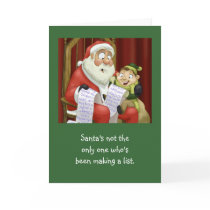 The Christmas List (Card)