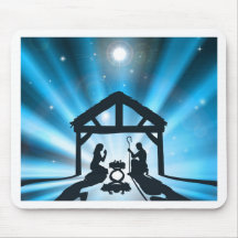 The Christmas Nativity Mouse Pads