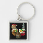 The Christmas of Chimunk's Christmas, squirrel and Key Chain