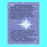 The Christmas Star Song Postcard postcards