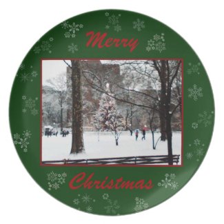 'The Christmas Tree' Holiday Plate