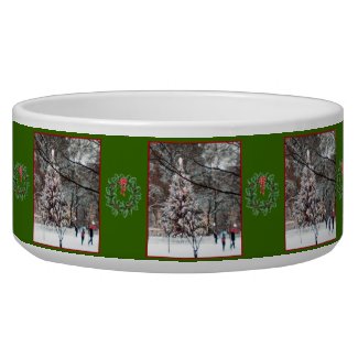 'The Christmas Tree' Pet Bowl