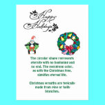 The Christmas Wreath Postcard postcards