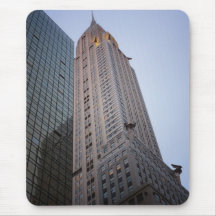 The Chrysler Building at Dusk, New York City Mousepad