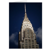 The Chrysler Building, New York City Card