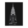 The Chrysler building postcard