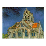The Church at Auver by Vincent Van Gogh Post Cards