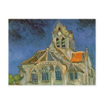 The Church at Auver by Vincent Van Gogh Post Cards
