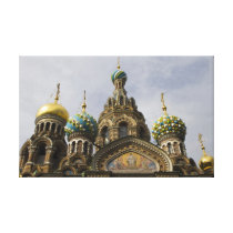 the Church of the Savior on Spilled Blood canvas prints