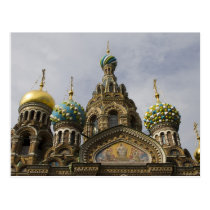 The Church of the Savior on Spilled Blood Postcard postcards