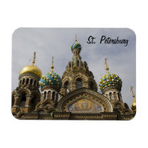 The Church of the Savior on Spilled Blood Premium magnets
