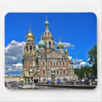 The Church on the Spilled Blood mousepads by bawilbur The Church on the Spilled Blood mousepads