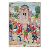 The Church under attack from heretics, Flemish Cards