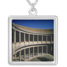 The Circular Courtyard of the Palace of Charles Necklace