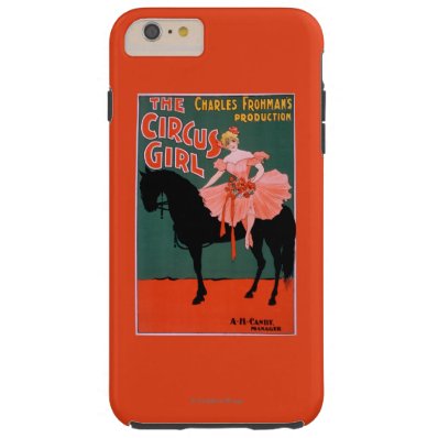 The Circus Girl - Woman on Horse Theatrical Tough iPhone 6 Plus Case